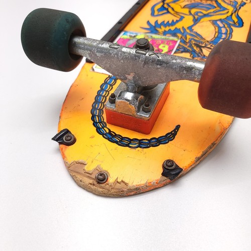 Vintage Nash Red Line Executioner Orange Skateboard Deck Dragon XR-2 Trucks 1985 - Picture 12 of 17