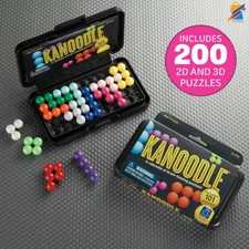 Kanoodle 3D Puzzle Game Brain Teaser Travel Toy Gift for Kids Teens Adults