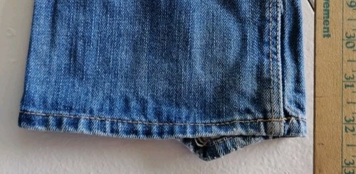 Hollister Distressed Blue Jeans Women's Sz 0 Regular - Picture 4 of 6