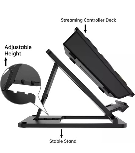 Stream Dock Production Controller Deck avec 15 touches macro LCD personnalisables Mac/PC - Photo 2/5