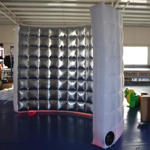 Photomaton gonflable mur avec toile de fond soufflante pour fête d'événement mariage119x59x91'' - Photo 4 sur 68