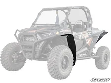 SuperATV Low Profile Fender Flares for Polaris RZR XP 1000 - Front & Rear