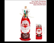 Christmas Cover For Bottle Decoration