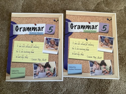 Sonlight Grammar 5 Set Activity Sheets and Answer Guide Resources
