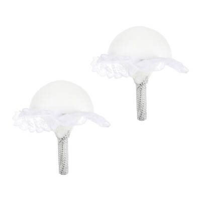 2PCS Hand Bouquet Holder Artificial Flower Holder Bride Bouquet Hold Hand