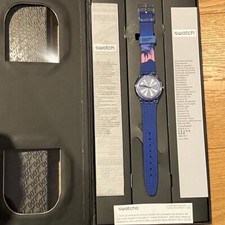 SWATCH x JAMES BOND GZ328 Licence to kill - Limited Edition *NUOVO & Full-Set*