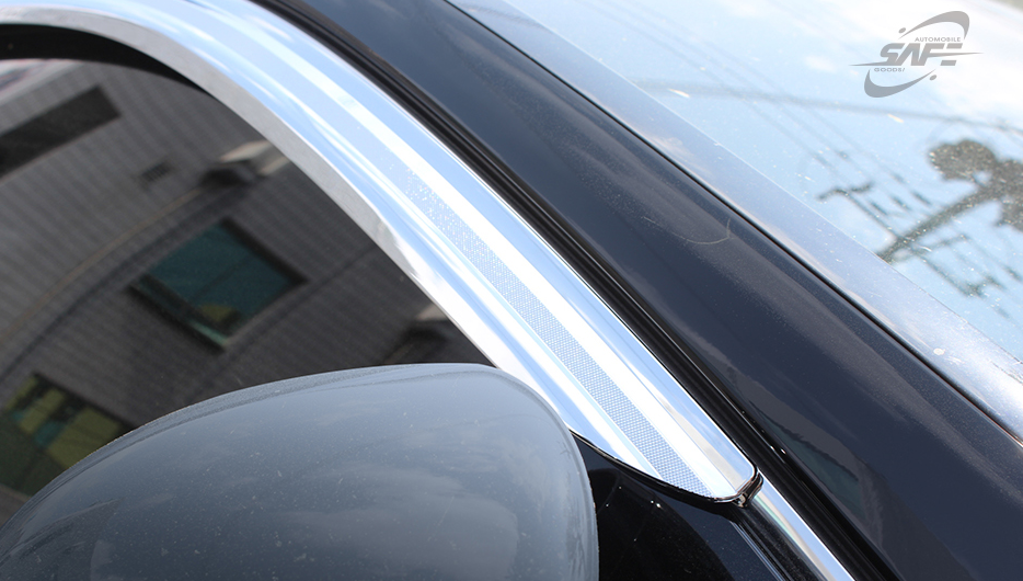 Chrome Window Visor Sun Rain Vent Shield Silver D204 for Kia Cadenza 20172020 eBay