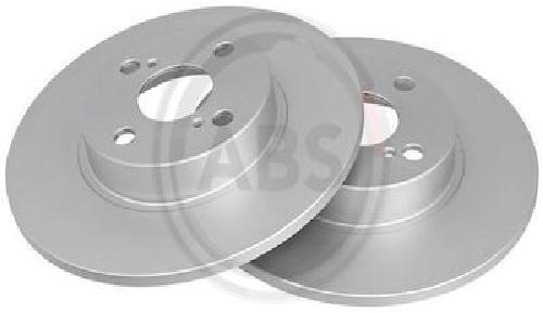 2x Original A.B.S. Brake Disc 16543 for Toyota