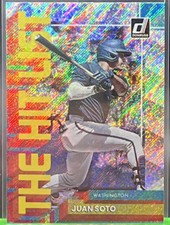 2022 Donruss THL-2 Juan Soto THE HIT LIST SILVER RAPTURE Nationals -Free SHIP-