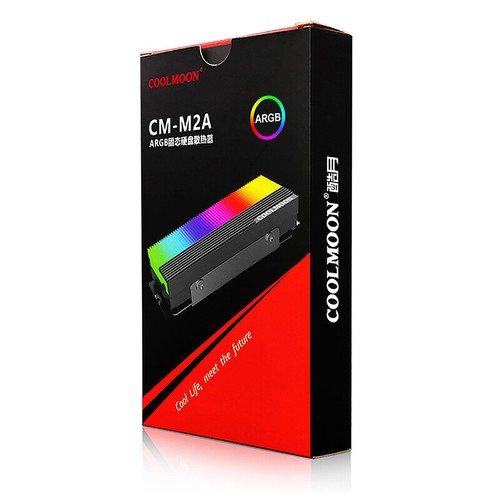 Ordinateur 5V Argb Sync 2280 SSD M2 refroidisseur PC RGB M.2 NVME refroidisseur boîte à chaleur - Photo 11/14
