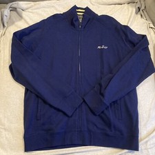 VINTAGE - Ralph Lauren - Polo Jeans Co. - RL 67 -Navy Full Zip Up Sweatshirt- XL