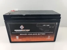 ChromeBattery 12V 7Ah Sealed Lead Acid Battery