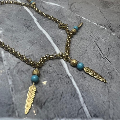 9ct gold Dream Catcher chain and bracelet set Boho - Picture 7 of 7