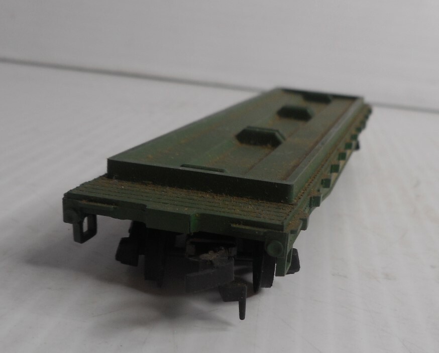 WESTERN MARYLAND FLAT CAR 2475 HO SCALE Railroad Green 6" long eBay