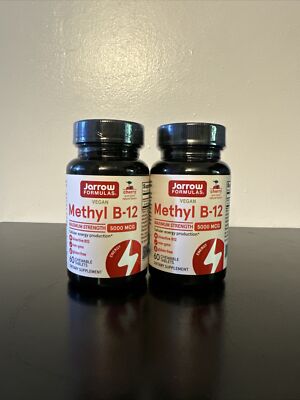 Jarrow Formulas Methyl B-12 5000 Mcg Cherry Flavoured - 120 Chewable Tablets