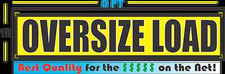 OVERSIZE LOAD 2 - 1x5 Banners Sign Towing Truck Trailer 2x Lot