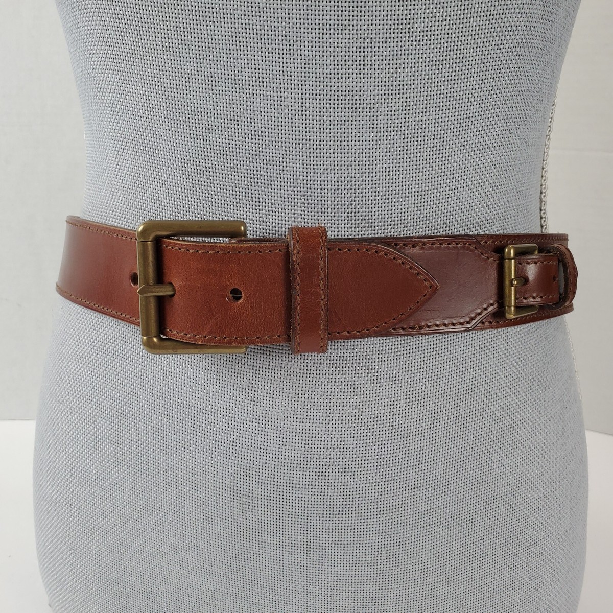 Ralph Lauren made in Italy belt Ralph Lauren Polo $595 Purple Label Stirrup Vachetta Leather  main image 4