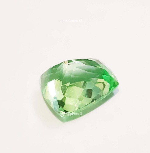 Zafiro natural azul verdoso de 15,65 quilates forma elegante regalo extra piedras preciosas sueltas - Imagen 3 de 7
