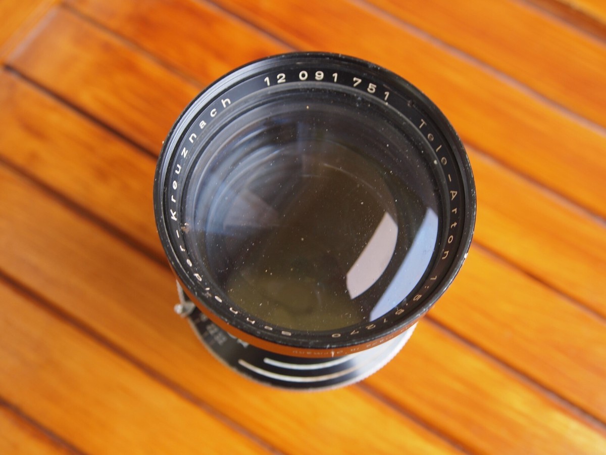 Schneider-Kreuznach Tele-Arton 270mm F/5.5 Lens With Linhof Schneider-Kreuznach Tele-Arton 270mm F/5.5 Lens With Linhof
