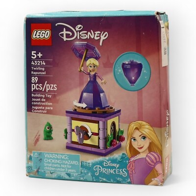 LEGO Disney Princess Twirling Rapunzel Building Toy for Ages 5+