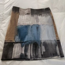 Worth New York Skirt Size 6 Lined Made In USA Designer