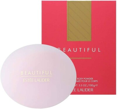#ad BEAUTIFUL by ESTEE LAUDER 3.5 Oz 100 G. Perfumed Body Powder Women New In Box $39.99