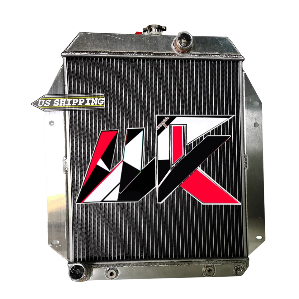 Aluminum Radiator for 64-70 1965 1966 1967 1968 1969 Dodge A100 V8 Pickup CC6665 Foto 4 de 4