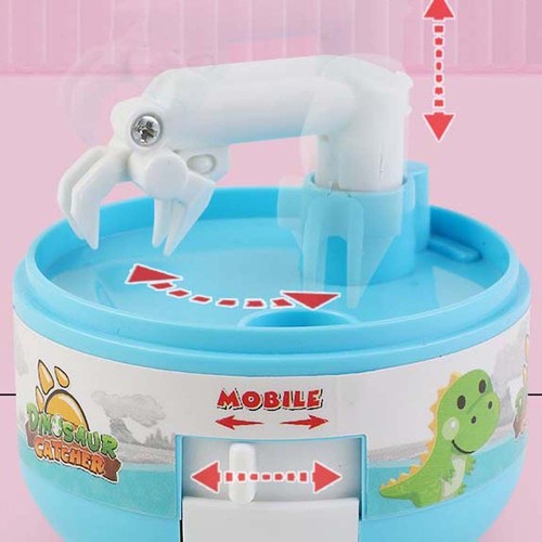 Catch Dinosaur Game Mini Claw Machine Capsule Catcher Toy Kids Capsule Toy - Picture 9 of 16