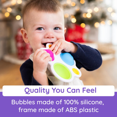 Toddler Toys Fat Brain Dimpl, Early Development Toy, Educational Toy, Push And Pop Toy, Senso 811802023230 1 Year Old Toys