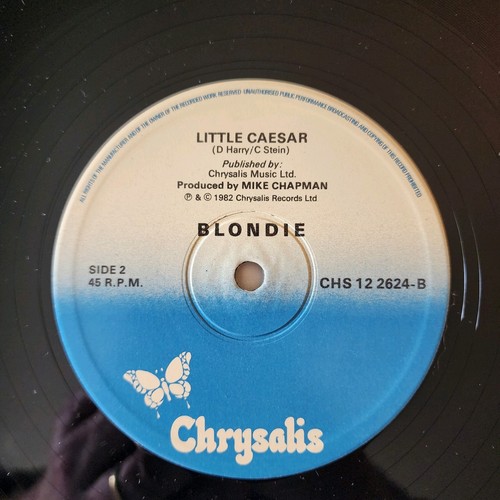 Blondie War Child 12" Single Vinyl Record 1982 CHS 12 2624 Chrysalis - Picture 6 of 6