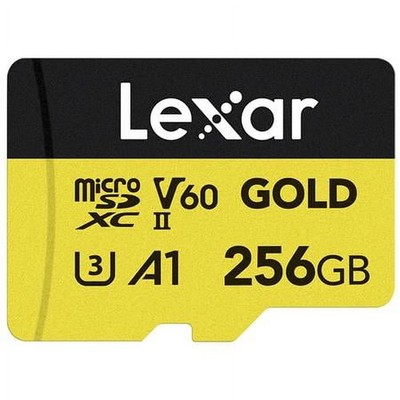 Lexar LMSGOLD256G-BNNNG Professional Gold Uhs-ii Microsdxc 256gb Memory Card