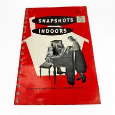 Vintage Eastman Kodak Snapshots Indoors Photography Book Vintage Guide