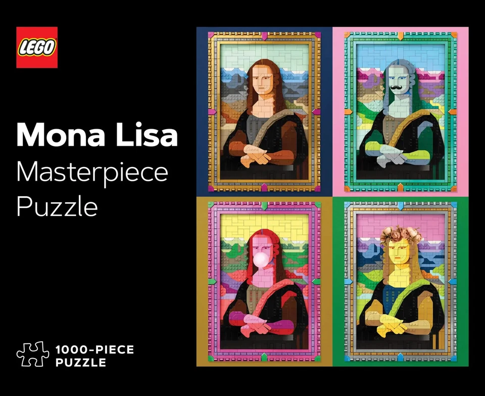 ABRAMS & CHRONICLE BOOKS, CHRONICLE BOOKS LEGO Masterpiece Puzzle: Mona Lisa 1000-Piece Puzzle | Lego | Spiel | Englisch