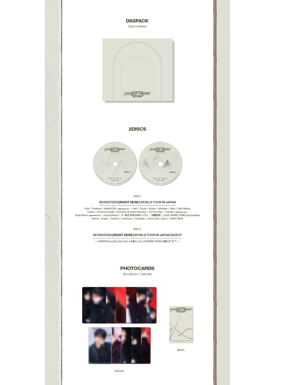 PSL SEVENTEEN RIGHT HERE WORLD TOUR IN JAPAN Blu-ray DIGITAL