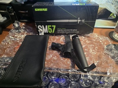 Shure SM57 Cardioid Dynamic Instrument Microphone (SM57-LC)