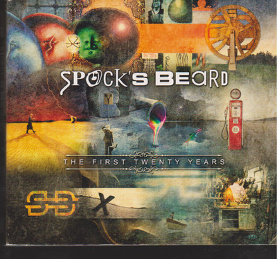 SPOCKS BEARD 2 cd + 1 dvd set THE FIRST TWENTY YEARS  ( DIGIPACK )