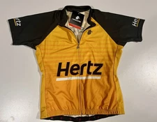 NWT Hincapie Women’s Cycling Jersey Shirt Woman Club Full Zip Herz Logo Size L