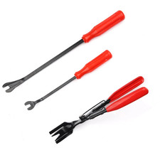 Car Trim Clip Upholstery Removal Tool Door Panel Fastener Pin Pliers Puller Car Trim Clip Upholstery Removal Tool Door Panel Fastener Pin Pliers Puller