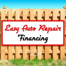 EASY AUTO REPAIR Advertising Vehicle Mechanic Vinyl Banner Flag Sign USA SB10720