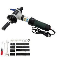 220V ISE-120 Portable Electric Pipe Bevelling Machine Handheld Tube Beveller