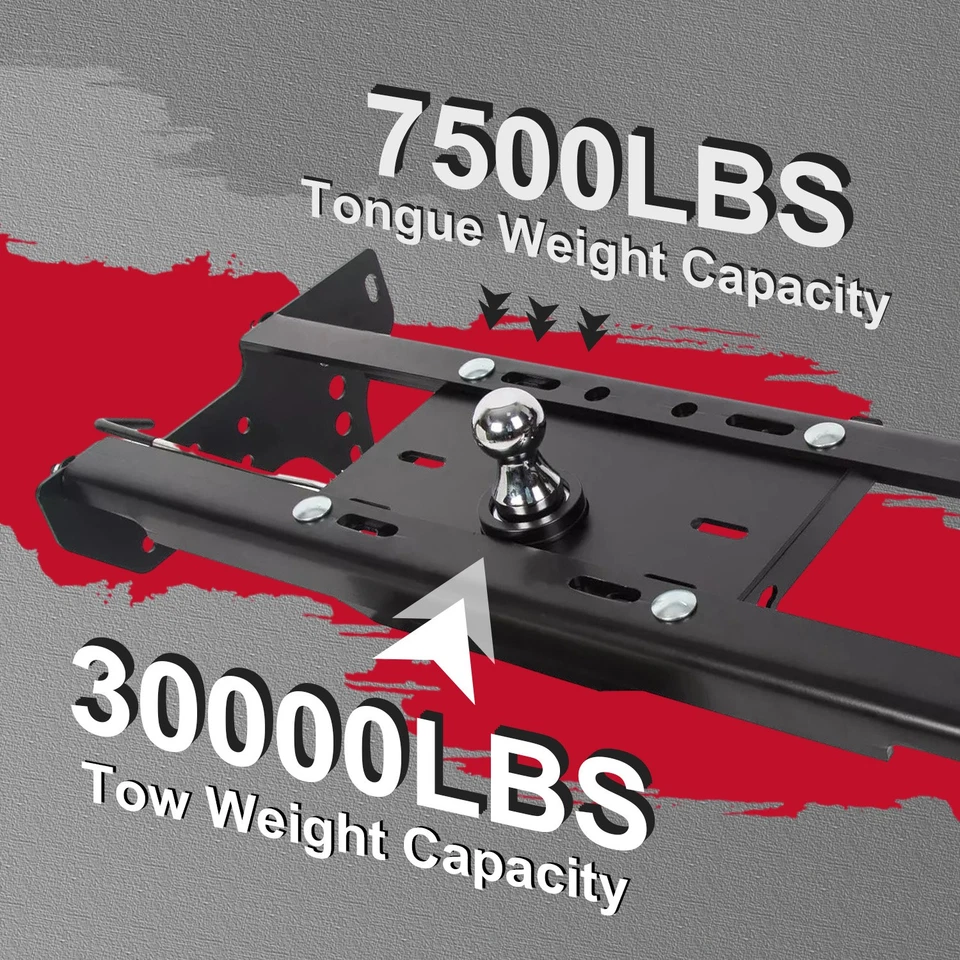 Underbed Gooseneck Trailer Hitch Kit For Dodge Ram 1500 2500 3500 2003-2012 Foto 3 de 4