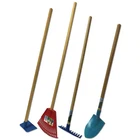 Little Diggers Series Kid Safe Poly Garden Tool Kit (4-Piece)