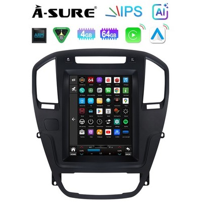 AI Assistent 8Core Für Buick Regal 2009-2013 Android 15 Carplay Autoradio 4G+64G
