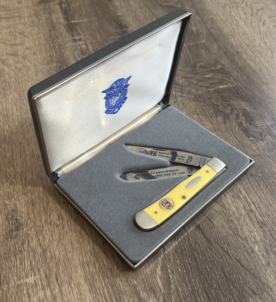 Case XX 1985 NC Highway Patrol 56th Anniversary Knife Limited