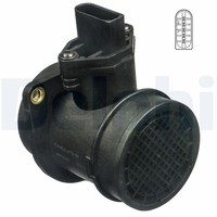 1X Delphi AF10261-12B1 Luftmassenmesser FüR VW Audi Skoda Seat