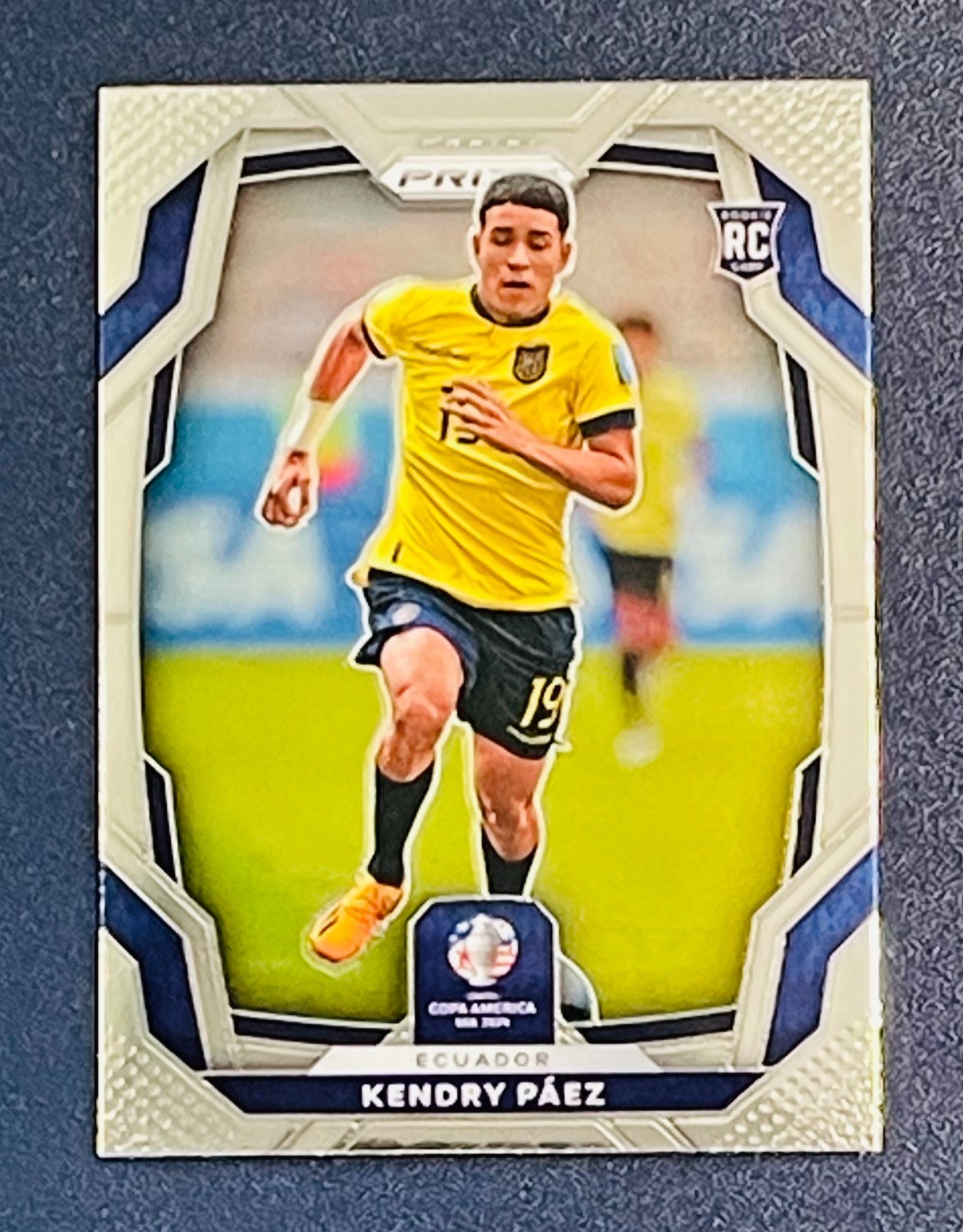 Kendry Paez 2024 Panini Prizm Conmebol Copa America #69 RC Rookie Card Ecuador
