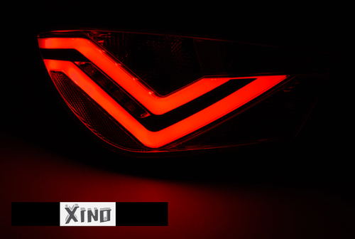 OFFER Tail Lights pour Seat Ibiza 6J 3D 08-12 Black LED LTI Light Tube Inside remises FR