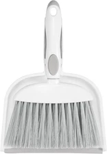 NACENA Small Dust Pan and Brush Set, Mini Broom and Dustpan Set Small Hand Broom