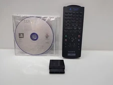 Sony PS2 DVD Remote Control PlayStation 2 SCPH-10150 W/ IR Receiver SCPH-10160