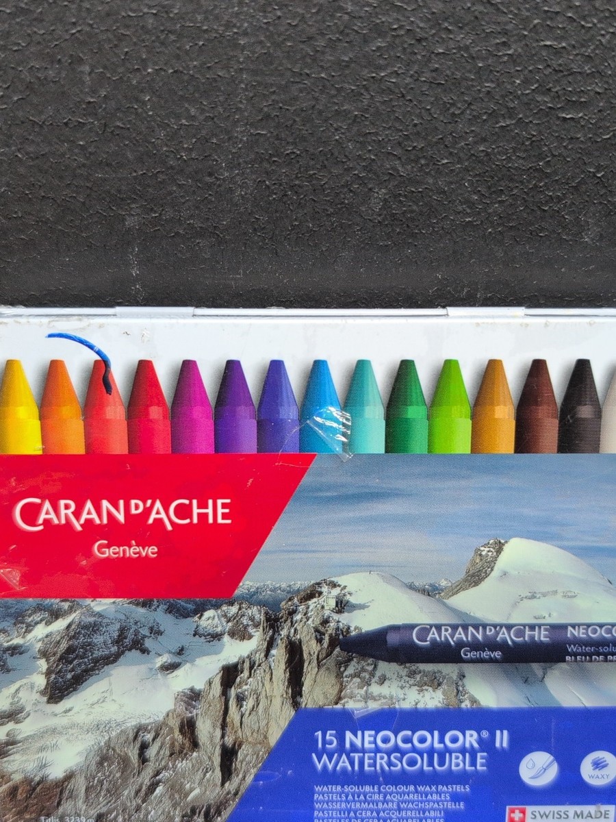 CARAN D'ache Neocolor II Artist Grade Watersoluble Wax Pastels